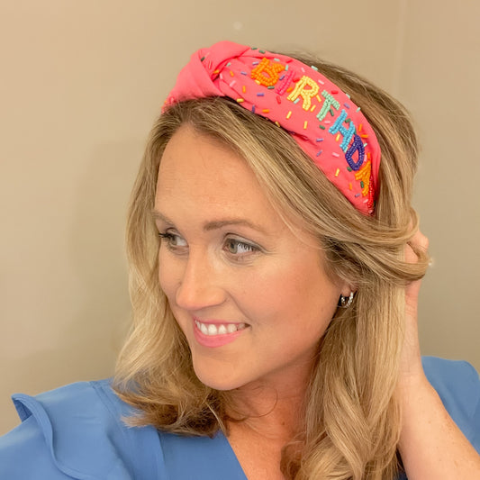 “It’s My Birthday” Headband