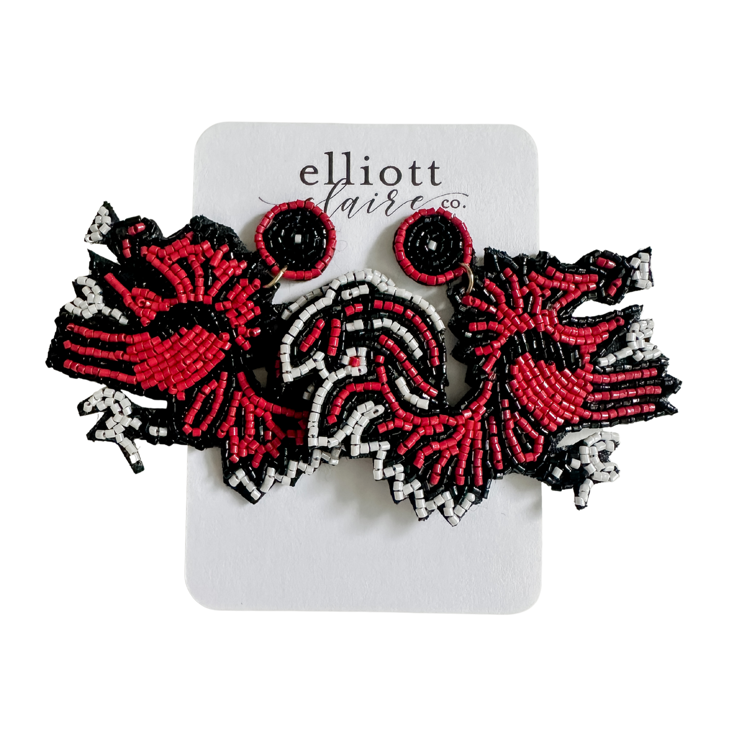 Beaded Gamecocks