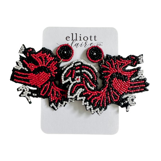 Beaded Gamecocks