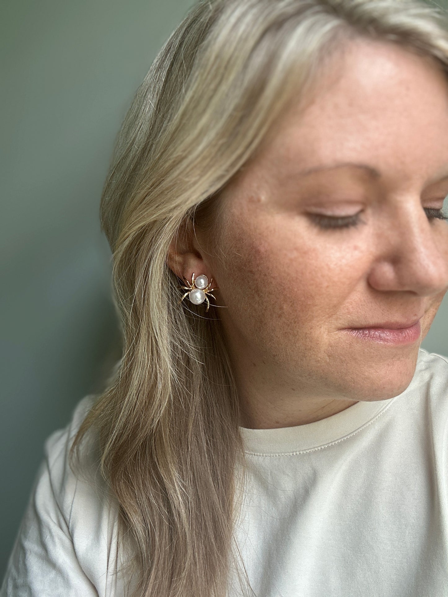 Spooky Spider Studs