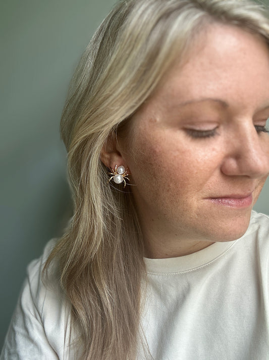 Spooky Spider Studs