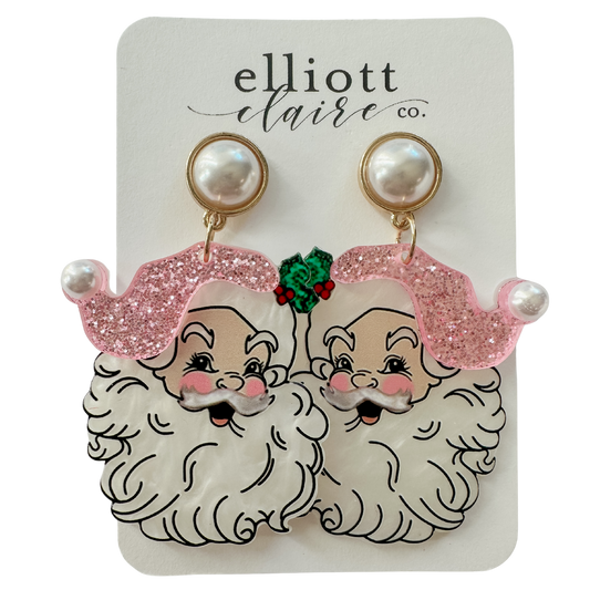Pink Santa Pearls