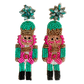 Pink & Teal Nutcracker