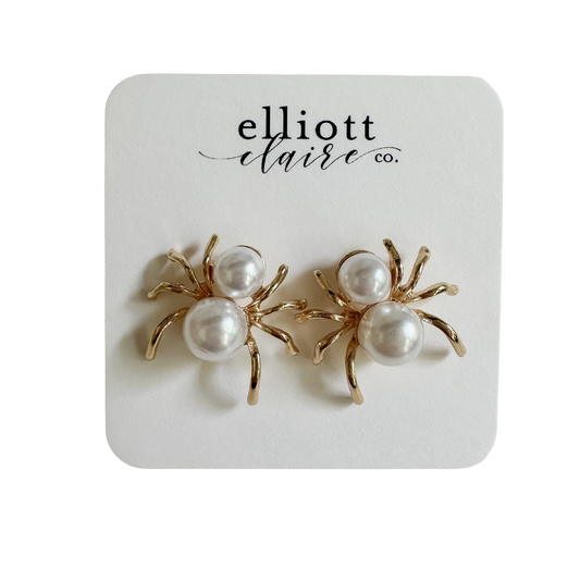 Spooky Spider Studs