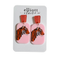 Pink Tiger Dangles