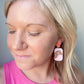 Pink Tiger Dangles