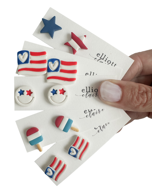 Patriotic Studs