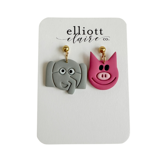 An Elephant & A Pig