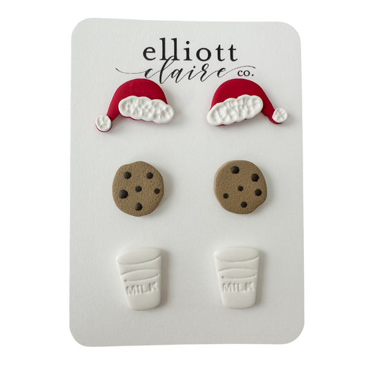 Santa's Milk & Cookies